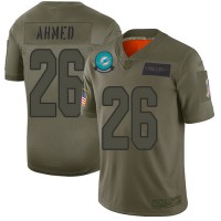 Nike Miami Dolphins #26 Salvon Ahmed Camo Men's Stitched NFL Limited 2019 Salute To Service Jersey