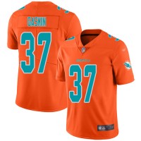 Nike Miami Dolphins #37 Myles Gaskin Orange Men's Stitched NFL Limited Inverted Legend Jersey