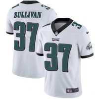 Nike Philadelphia Eagles #37 Tre Sullivan White Men's Stitched NFL Vapor Untouchable Limited Jersey