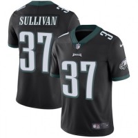 Nike Philadelphia Eagles #37 Tre Sullivan Black Alternate Men's Stitched NFL Vapor Untouchable Limited Jersey