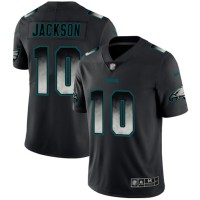 Nike Philadelphia Eagles #10 DeSean Jackson Black Men's Stitched NFL Vapor Untouchable Limited Smoke Fashion Jersey