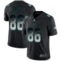 Nike Philadelphia Eagles #86 Zach Ertz Black Men's Stitched NFL Vapor Untouchable Limited Smoke Fashion Jersey