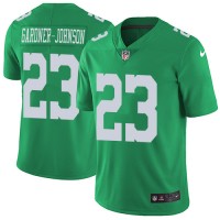 Nike Philadelphia Eagles #23 C.J. Gardner-Johnson Green Men's Stitched NFL Limited Rush Jersey