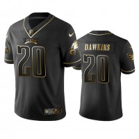 Nike Philadelphia Eagles #20 Brian Dawkins Black Golden Limited Edition Stitched NFL Jersey