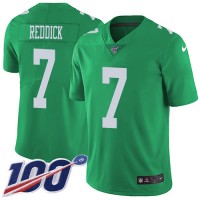 Nike Philadelphia Eagles #7 Haason Reddick Green Men's Stitched NFL Limited Rush 100th Season Jersey