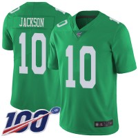 Nike Philadelphia Eagles #10 DeSean Jackson Green Men's Stitched NFL Limited Rush 100th Season Jersey