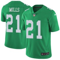 Nike Philadelphia Eagles #21 Jalen Mills Green Men's Stitched NFL Limited Rush Jersey