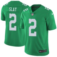 Nike Philadelphia Eagles #2 Darius Slay Green Men's Stitched NFL Limited Rush Jersey