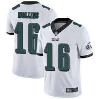Nike Philadelphia Eagles #16 Mack Hollins White Men's Stitched NFL Vapor Untouchable Limited Jersey