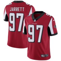 Nike Atlanta Falcons #97 Grady Jarrett Red Team Color Men's Stitched NFL Vapor Untouchable Limited Jersey