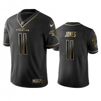 Atlanta Falcons #11 Julio Jones Men's Stitched NFL Vapor Untouchable Limited Black Golden Jersey
