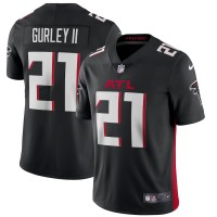 Atlanta Atlanta Falcons #21 Todd Gurley II Men's Nike Black 2020 Vapor Untouchable Limited NFL Jersey