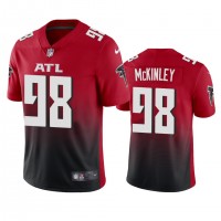 Atlanta Atlanta Falcons #98 Takkarist Mckinley Men's Nike Red 2nd Alternate 2020 Vapor Untouchable Limited NFL Jersey