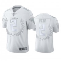 Atlanta Atlanta Falcons #2 Matt Ryan Men''s Nike Platinum NFL MVP Limited Edition Jersey