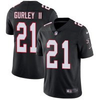 Nike Atlanta Falcons #21 Todd Gurley II Black Alternate Men's Stitched NFL Vapor Untouchable Limited Jersey