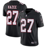 Nike Atlanta Falcons #27 Damontae Kazee Black Alternate Men's Stitched NFL Vapor Untouchable Limited Jersey