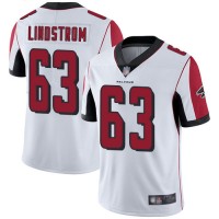 Nike Atlanta Falcons #63 Chris Lindstrom White Men's Stitched NFL Vapor Untouchable Limited Jersey