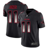 Nike Atlanta Falcons #11 Julio Jones Black Men's Stitched NFL Vapor Untouchable Limited Smoke Fashion Jersey