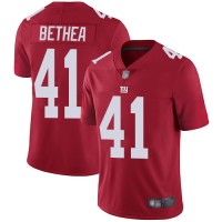 Nike New York Giants #41 Antoine Bethea Red Alternate Men's Stitched NFL Vapor Untouchable Limited Jersey