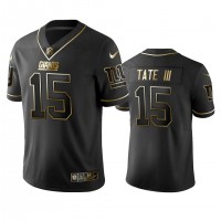 Nike New York Giants #15 Golden Tate III Black Golden Limited Edition Stitched NFL Jersey