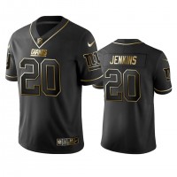 Nike New York Giants #20 Janoris Jenkins Black Golden Limited Edition Stitched NFL Jersey