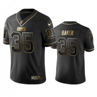 Nike New York Giants #35 Deandre Baker Black Golden Limited Edition Stitched NFL Jersey