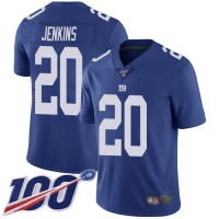 Nike New York Giants #20 Janoris Jenkins Royal Blue Team Color Men's Stitched NFL 100th Season Vapor Limited Jersey