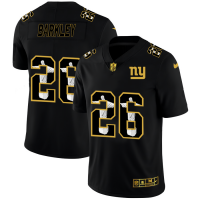 New York New York Giants #26 Saquon Barkley Nike Carbon Black Vapor Cristo Redentor Limited NFL Jersey