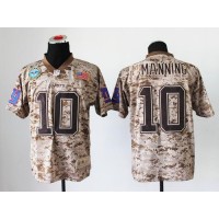 Nike New York Giants #10 Eli Manning Camo Men's Stitched NFL New Elite USMC Jersey
