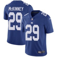 Nike New York Giants #29 Xavier McKinney Royal Blue Team Color Men's Stitched NFL Vapor Untouchable Limited Jersey