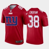 New York New York Giants #88 Evan Engram Red Men's Nike Big Team Logo Vapor Limited NFL Jersey