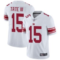 Nike New York Giants #15 Golden Tate III White Men's Stitched NFL Vapor Untouchable Limited Jersey