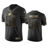 Nike New York Giants #99 Leonard Williams Black Golden Limited Edition Stitched NFL Jersey