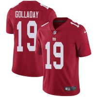 Nike New York Giants #19 Kenny Golladay Red Alternate Men's Stitched NFL Vapor Untouchable Limited Jersey