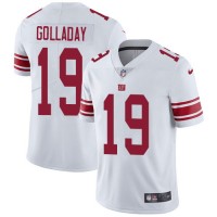 Nike New York Giants #19 Kenny Golladay White Men's Stitched NFL Vapor Untouchable Limited Jersey