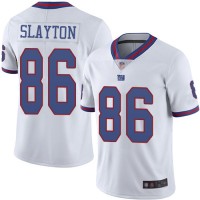Nike New York Giants #86 Darius Slayton White Men's Stitched NFL Limited Rush Jersey
