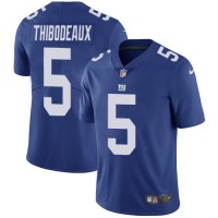 Nike New York Giants #5 Kayvon Thibodeaux Royal Blue Team Color Men's Stitched NFL Vapor Untouchable Limited Jersey