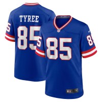 New York New York Giants #85 David Tyree Royal Nike Men's Classic Retired Player Game Jersey