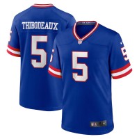 New York New York Giants #5 Kayvon Thibodeaux Royal Nike Men's Classic Retired Player Game Jersey