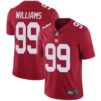 Nike New York Giants #99 Leonard Williams Red Alternate Men's Stitched NFL Vapor Untouchable Limited Jersey