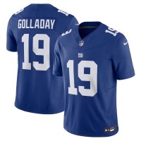 New York New York Giants #19 Kenny Golladay Nike Men's Royal Vapor F.U.S.E. Limited Jersey