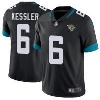 Nike Jacksonville Jaguars #6 Cody Kessler Black Team Color Men's Stitched NFL Vapor Untouchable Limited Jersey
