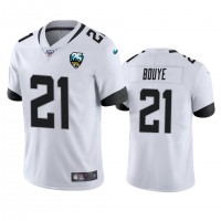 Nike Jacksonville Jaguars #21 A.J. Bouye White 25th Anniversary Vapor Limited Stitched NFL 100th Season Jersey