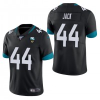 Nike Jacksonville Jaguars #44 Myles Jack Black 25th Anniversary Vapor Limited Stitched NFL 100th Season Jersey