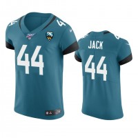 Jacksonville Jacksonville Jaguars #44 Myles Jack Teal 25th Season Vapor Elite Stitched NFL Jersey