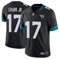 Nike Jacksonville Jaguars #17 DJ Chark Jr Black Team Color Men's Stitched NFL Vapor Untouchable Limited Jersey