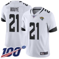 Nike Jacksonville Jaguars #21 A.J. Bouye White Men's Stitched NFL 100th Season Vapor Limited Jersey