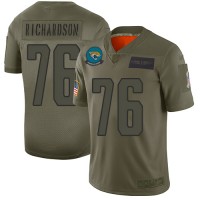 Nike Jacksonville Jaguars #76 Will Richardson Camo Men's Stitched NFL Limited 2019 Salute To Service Jersey