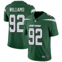 Nike New York Jets #92 Leonard Williams Green Team Color Men's Stitched NFL Vapor Untouchable Limited Jersey