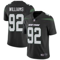 Nike New York Jets #92 Leonard Williams Black Alternate Men's Stitched NFL Vapor Untouchable Limited Jersey